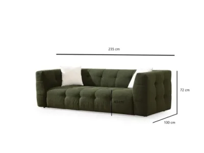 Detail produktu Trojmiestna pohovka Cady - Green