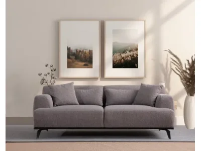 Dvojmiestna pohovka Jaguar 2 - Brown, Grey