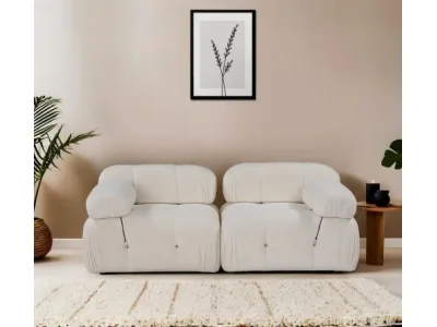 Dvojmiestna pohovka Bubble 2 Seater (L1-1R) - Cream