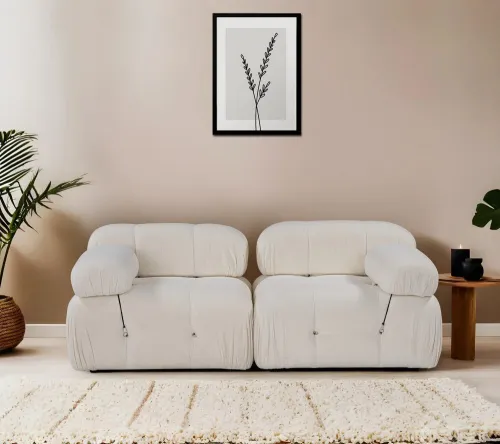 Dvojmiestna pohovka Bubble 2 Seater (L1-1R) - Cream