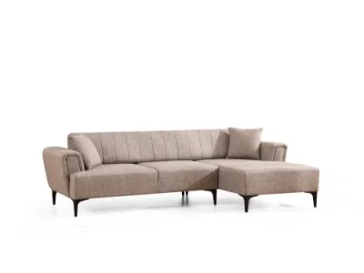 Detail produktu Rohová rozkladacia pohovka Hamlet Right - Light Brown