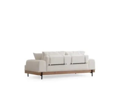 Detail produktu Trojmiestna pohovka Eti Oak 3 Seater - White