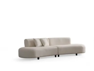 Detail produktu Rohová sedacia súprava / Rohová pohovka Pars Cream (1L + 1R) - Corner v2