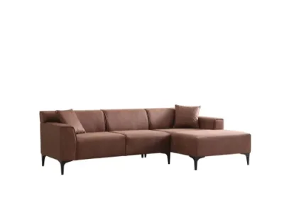 Detail produktu Rohová sedacia súprava / Rohová pohovka New Petra R Corner - Cognac