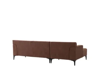 Detail produktu Rohová sedacia súprava / Rohová pohovka New Petra L Corner - Cognac