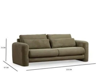 Detail produktu Trojmiestna pohovka Lily Green - 3