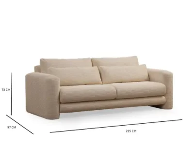 Detail produktu Trojmiestna pohovka Lily Beige - 3