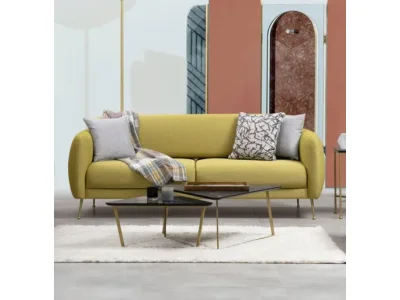 Trojmiestna rozkladacia pohovka Sevilla 3 Seater - Yellow