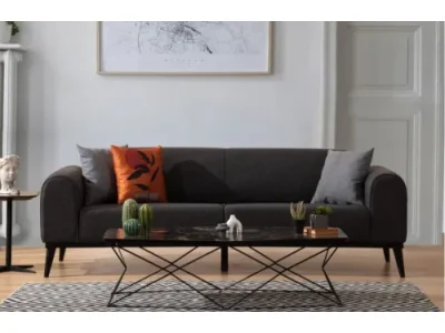 Detail produktu Trojmiestna rozkladacia pohovka Kapri 3 Seater - Anthracite