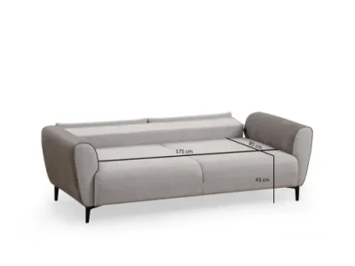 Detail produktu Trojmiestna rozkladacia pohovka Aren - Grey