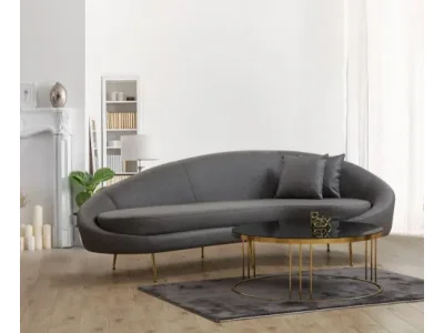 Trojmiestna pohovka Eses - Dark Grey