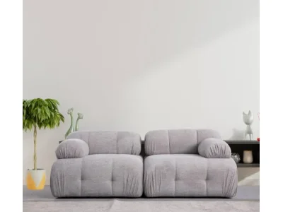 Dvojmiestna pohovka Petite 2 - Light Grey