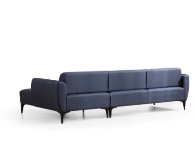 Detail produktu Rohová sedacia súprava / Rohová pohovka Belissimo Right - Blue