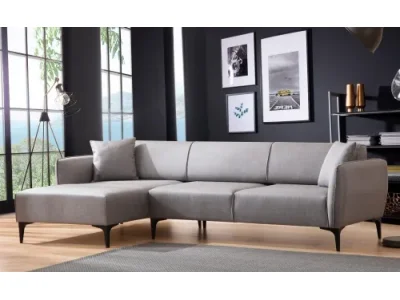 Rohová sedacia súprava / Rohová pohovka Belissimo Left - Grey