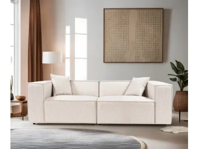 Dvojmiestna pohovka Lora 2 Seater - Light Brown