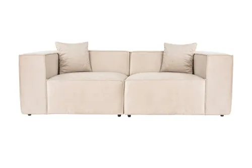 Dvojmiestna pohovka Lora 2 Seater - Cream
