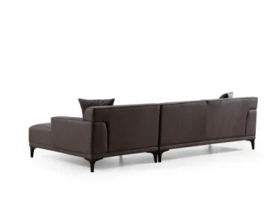 Detail produktu Rohová sedacia súprava / Rohová pohovka Petra R Corner - Anthracite