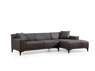 Detail produktu Rohová sedacia súprava / Rohová pohovka Petra R Corner - Anthracite