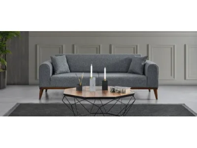 Detail produktu Trojmiestna rozkladacia pohovka Cofi 3 Seater - Light Grey