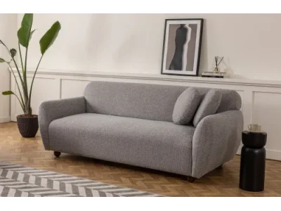 Trojmiestna pohovka Eddy - Light Grey