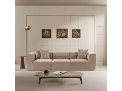 Trojmiestna pohovka Sora 3 - Cappuccino