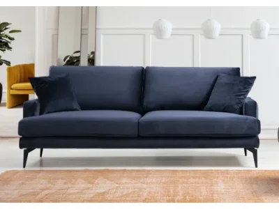 Detail produktu Trojmiestna pohovka Papira 3 Seater - Navy Blue