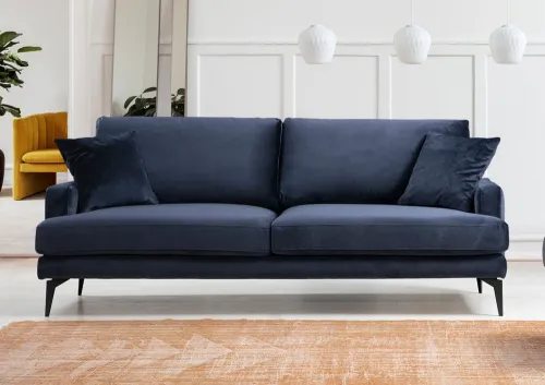 Trojmiestna pohovka Papira 3 Seater - Navy Blue