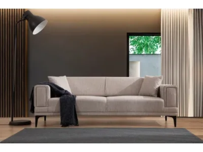 Trojmiestna rozkladacia pohovka Horizon - Light Brown