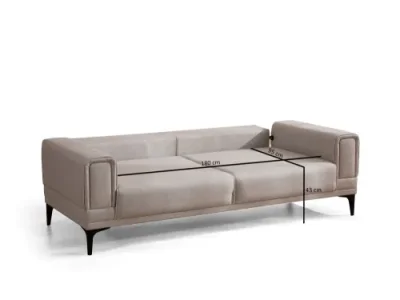 Detail produktu Trojmiestna rozkladacia pohovka Horizon - Ecru