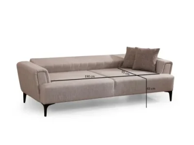 Detail produktu Trojmiestna rozkladacia pohovka Hamlet - Beige