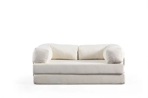 Dvojmiestna rozkladacia pohovka Via Con - White