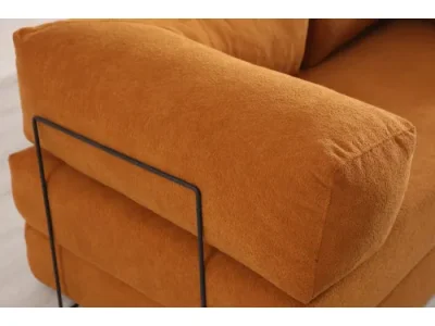 Detail produktu Dvojmiestna rozkladacia pohovka Via Con - Orange