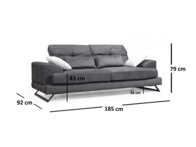Detail produktu Dvojmiestna pohovka Frido 2 Seater