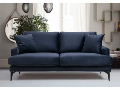 Dvojmiestna pohovka Papira 2 Seater - Navy Blue