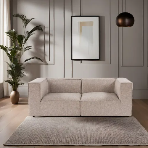 Dvojmiestna pohovka Sora 2 - Sand Beige
