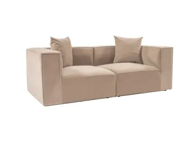 Detail produktu Dvojmiestna pohovka Sora 2 - Cappuccino