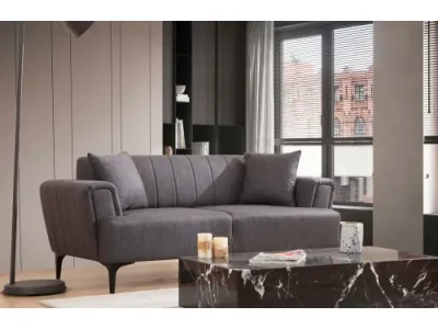 Detail produktu Dvojmiestna pohovka Hamlet - Dark Grey