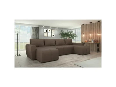 Rozkladacia sedacia súprava DELIN U ROH UNI Tempo Kondela