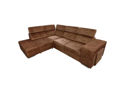 Rozkladacia sedacia súprava MALAGA ľavá Tempo Kondela