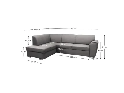 Detail produktu Rozkladacia sedacia súprava KENAI Tempo Kondela