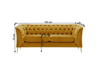 Detail produktu Chesterfield pohovka JUNE