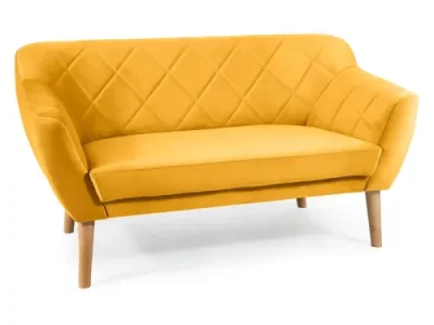 Detail produktu Dvojmiestna pohovka KARO 2 VELVET buk Signal