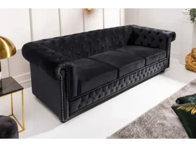 Chesterfield pohovka 3-miestna MIDAS Dekorhome