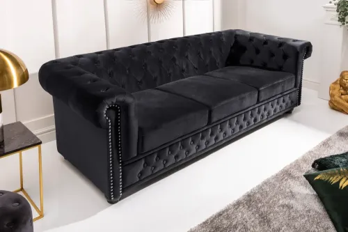 Chesterfield pohovka 3-miestna MIDAS Dekorhome