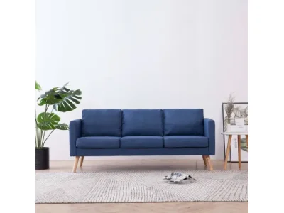 3miestna pohovka látka / drevo Dekorhome