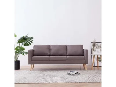 3miestna pohovka látka / drevo Dekorhome