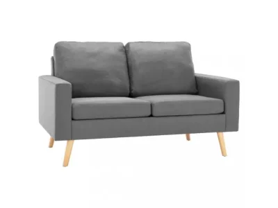 Detail produktu 2-miestna pohovka látka / drevo Dekorhome