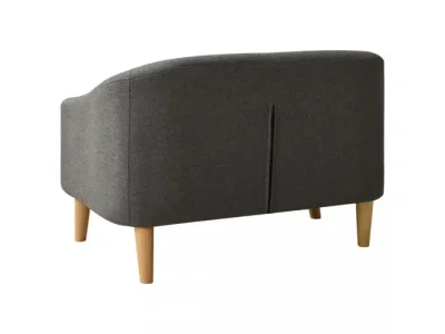 Detail produktu Detská sedačka sivá / kaučukovník Dekorhome