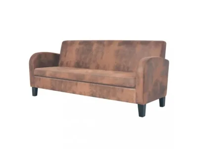 Pohovka 3miestna umelá koža Dekorhome