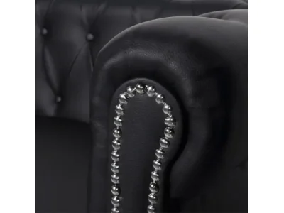 Detail produktu Pohovka Chesterfield 2-sedadlo umelá koža Dekorhome